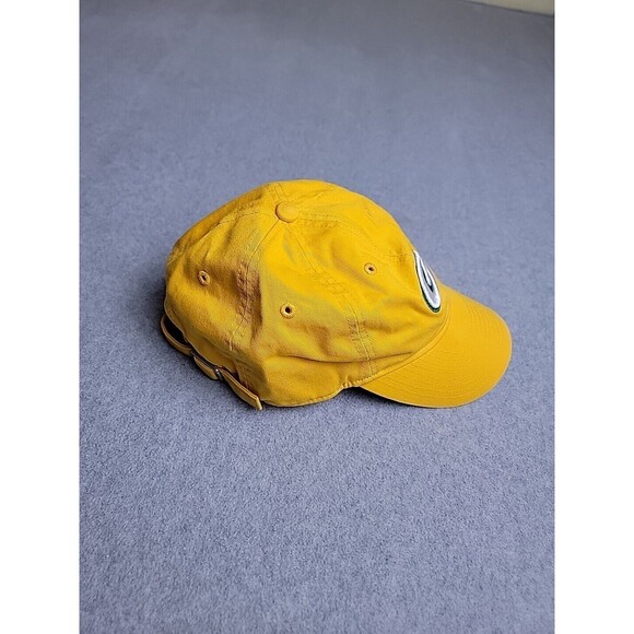 Reebok Green Bay Packers Hat Strapback NFL On Field Yellow Embroidered Cotton - Picture 6 of 11